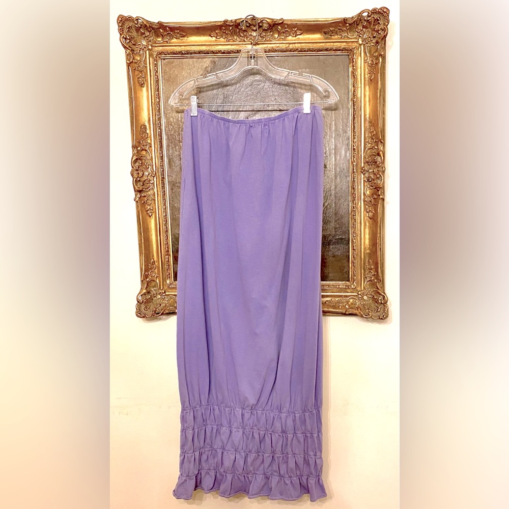 Blue Fish Lavender Boho Rings of Saturn Skirt - great for layering